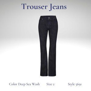 Dark Wash Trouser Jeans-cabi style 5691